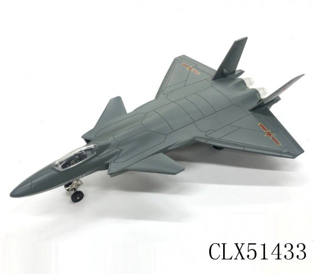 9\" J-20 Mighty Dragon Fighter (P.L.A. Air Force) (6 Pcs/Box) CLX51433