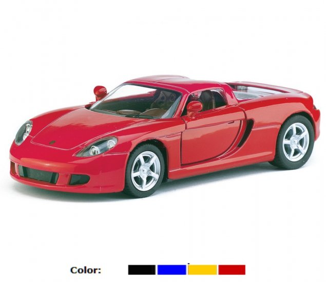 1:36 Porsche Carrera GT (5", 4 Assort Colour) KT5081D - Click Image to Close