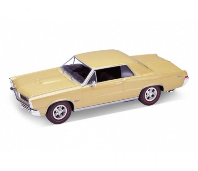 Pontiac GTO 1965 - 1:24 (Gold) WL22092W - Click Image to Close