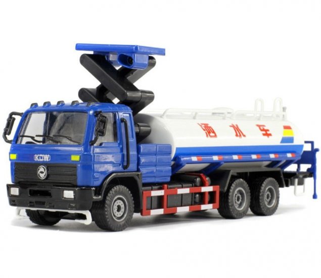 1:50 Water Truck (Blue) Heavy Die cast Model KDW625042W - Click Image to Close