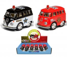2" Little Van (Police/Fire Fighter) (Black & Red only) KT2002DPR