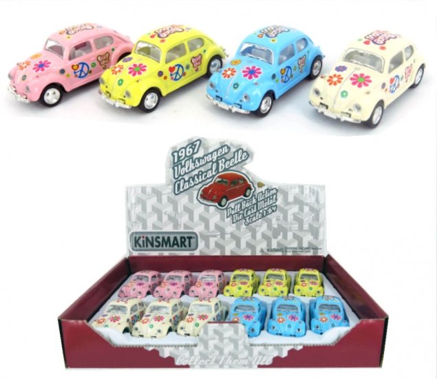 1967 Volkswagen Classic Beetle (2.5\" Pastel Colors with Printing) KT2543DF