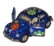 1967 Volkswagen Classical Beetle with Printing Flower 1:32 (5" Asstd Colour) KT5057DF