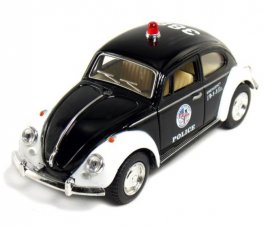 1967 Volkswagen Classical Beetle Police Car 1:32 (5" Car Models) KT5057DP 1967 Volkswagen Classical Beetle Police Car 1:32 (5" Car Models) KT5057DP