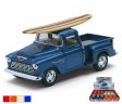 1:32 1955 Chevy Stepside Pick-up with Wooden Surfboard (4 Colors) KT5330DS1