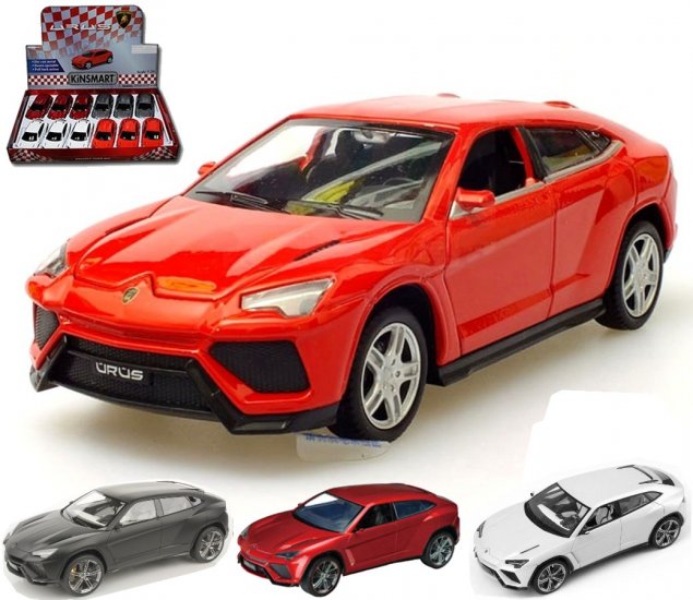 5" Lamborghini Urus 1:32 (5", 4 Asstd Colour) KT5368D - Click Image to Close