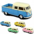 1:34 1963 Volkswagen Bus Double Cab Pickup (Pastel Color) KT5387DY