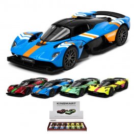1:36 5" Aston Martin Valkyrie (Livery Edition) 4 assorted, KT5470DF