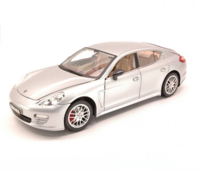 Porsche Panamera - 1:18, 5 door open (Silver) MZ2017A-SL - Click Image to Close