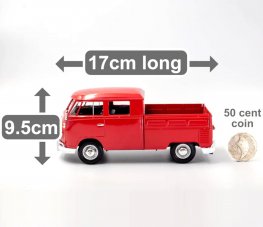 1:24 VW Type 2 (T1) Pick Up (Wax Red) MM79343WR 1:24 VW Type 2 (T1) Pick Up (Wax Red) MM79343WR