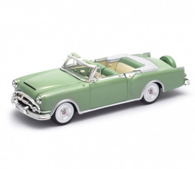 1:24 1953 Packard Caribbean Convertible (Green) WL24016CW - Click Image to Close