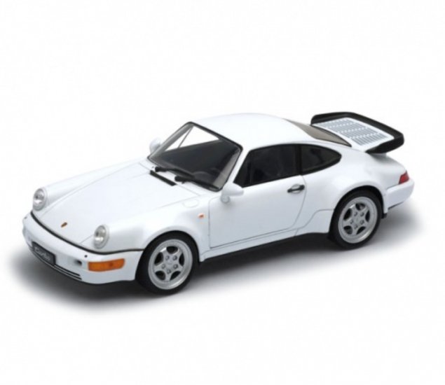 1:24 Porsche 964 Turbo (White) WL24023W - Click Image to Close