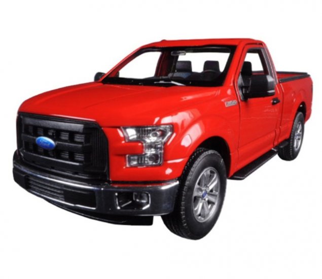 1:24 2015 Ford F-150 Regular Cab (Red) WL24063W - Click Image to Close