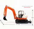 1:50 Crawler Excavator (8 Pcs/Box) Diecast Model KDW620001D