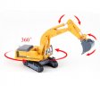 1:87 Tracked Hydraulic Excavator (8 Pcs/Box) Heavy Diecast Model KDW620006D