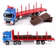 1:50 Log Transporter Truck (6 Pcs/ Box) Heavy Die cast Model DC-620034