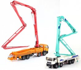 1:75 Concret Pump Truck (White) Heavy Diecast Model KDW625025W 1:75 Concret Pump Truck (White) Heavy Diecast Model KDW625025W