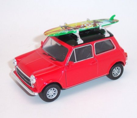 Mini Cooper 1300 With Surfboard (1:36) WL43609SB-D