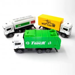 1:64 Diecast City Transport Vehicle, 3 Style Mixed Window Box WGT2426-1 1:64 Diecast City Transport Vehicle, 3 Style Mixed Window Box WGT2426-1